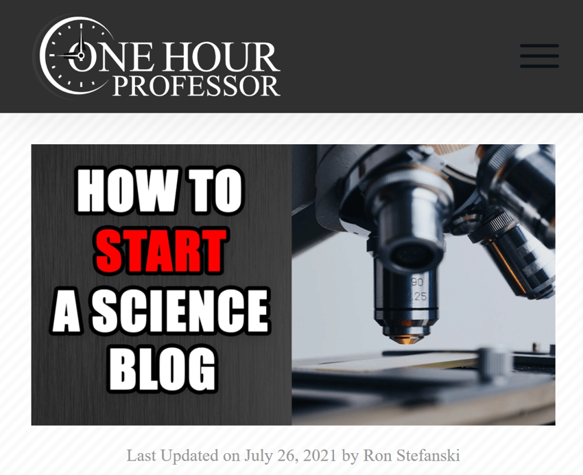 75 Science Blog Post Topics To Write About [2022] - Starter Story