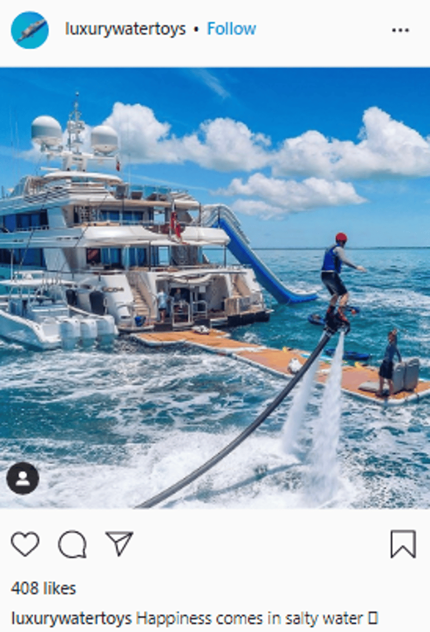 yacht life hashtags