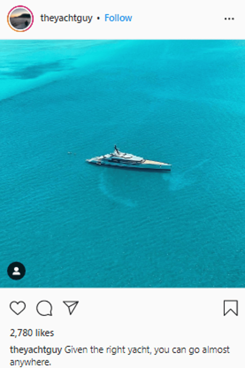 yacht life hashtags